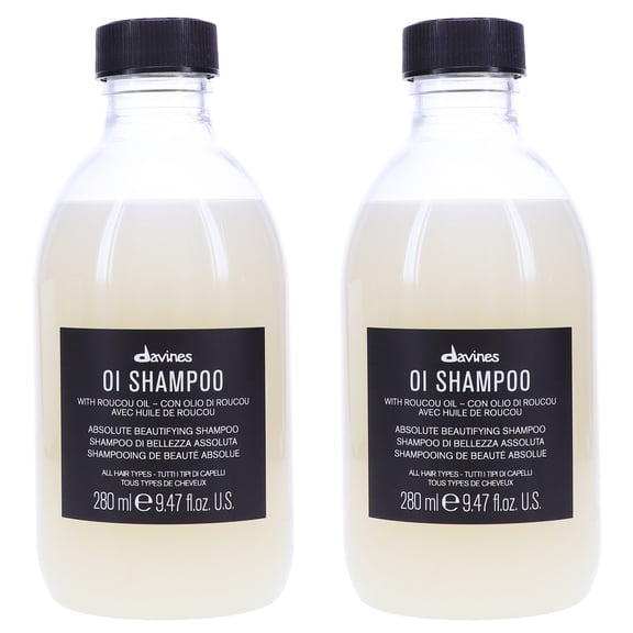 Davines OI Shampoo 9.47 oz 2 Pack