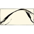 thumbnail image 2 of Ling, Tang 24x14 Black Ornate Wood Framed with Double Matting Museum Art Print Titled - Silk Ink II, 2 of 4