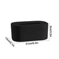 thumbnail image 3 of Gnmfd Tissue Box Cover and Organizer for Kitchen, Bathroom, and Bedroom, Solid Plastic Holder for Facial Tissue, Countertop and Storage Cabinet Solution, Holiday Decor, Bathroom Storage Essentials, 3 of 6