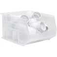 thumbnail image 6 of Akro-Mils Stackable Storage Bins, AkroBins Stacking Organizer, 18"x16"x11", Clear, 3-Pack, 6 of 13