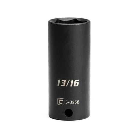 UPC: 0886352532587 | Capri Tools 13/16-Inch Deep Impact Socket  3/8-Inch Drive  6-Point  SAE