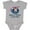 AC-Heather Grey, variant on Inktastic Nana and Poppy Love Me Boys Baby Bodysuit