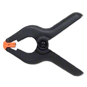 

1 PC-Spring clamp nylon and steel black and orange 4-1/2 x 3-1/2 inches. Sold per pkg of 4.