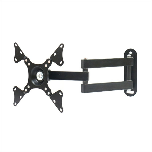 Soporte de Pared para Monitor, Soporte de Pantalla Ajustable para Soportes de TV Retráctiles Universales de 14 A 32 Pulgadas