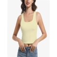 thumbnail image 5 of Women’s Sexy Sleeveless Crop Tops Scoop Neck Cropped Tank Top, 5 of 6