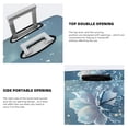 thumbnail image 6 of Luggage Cover Anti Scratch, Winter snowy night flowers Elastic Suitcase Protector Suitcase Covers for Luggage Fits 18-32 Inch Luggage, 6 of 6