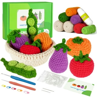 Mayboos Beginners Crochet Kit, Cute Flower Crochet Kit for