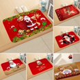 thumbnail image 4 of Felpudo navideño, alfombra de Papá Noel, decoración navideña para el hogar, adorno navideño 2024, regalos de Navidad Natal, Año Nuevo 2025, 4 of 5