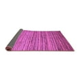 thumbnail image 2 of Ahgly Company Indoor Square Abstract Purple Modern Area Rugs, 6' Square, 2 of 4