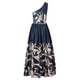 thumbnail image 5 of Vestido de mujer sin mangas asimétrico casual moda fiesta diario elegante estampado Fridja  hjkh1182, 5 of 7