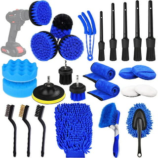 Relax love Car Wash Tool Cleaning Kit 12Pcs Wash Cleaning Tools Kit for  Cleaning Wheels Interior Exterior Seat Microfiber Car Care Cleaning Set for  Trucks Motorcycles RV 