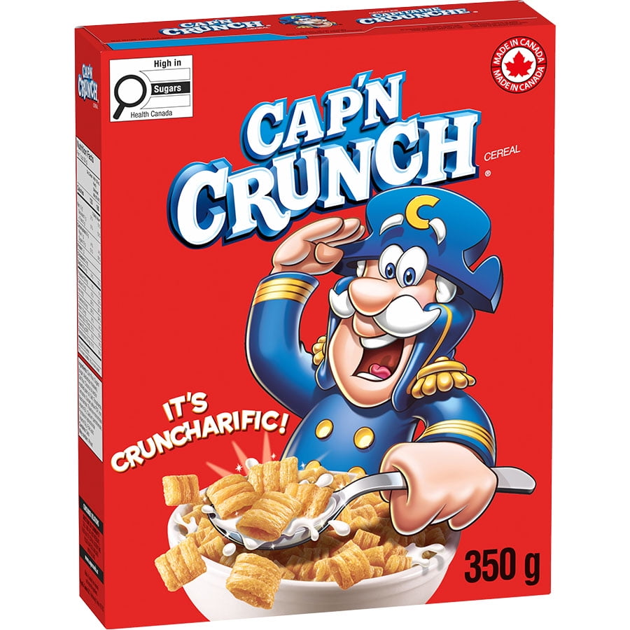 Cap'N Crunch Original Cereal, 350 g.