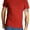 Burgundy, variant on Men's Short Sleeve Round Crew Neck Cotton T-Shirt - Burgundy - Medium