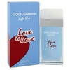 Light Blue Love Is Love by Dolce & Gabbana Eau De Toilette Spray 3.3 oz for Female