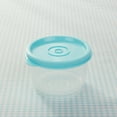 thumbnail image 4 of 4pcs 150ml Small Plastic Round Food Container Kitchen Lunch Boxes Sealed Bowl for Refrigerator Microwave Oven (Random Color), 4 of 8