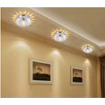 thumbnail image 2 of Lámparas de Techo LED para Pasillo Luces de Techo para Sala de Estar Luces de Pasillo de Cristal Iluminación LED 3W (Blanco Cálido), 2 of 10