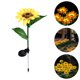 thumbnail image 4 of GOOHOCHY 1pc Impermeable Forma de girasol Lámpara Césped Lámpara de energía solar Luz ambiental, 4 of 8