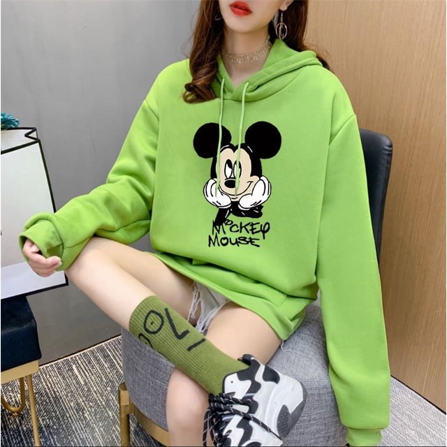 Sudadera de manga larga para mujer 2024 nuevo otoño e invierno estilo coreano suelto bf estilo perezoso chaqueta engrosada de terciopelo de moda con capucha