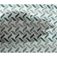 thumbnail image 4 of oneOone Viscose Chiffon Fabric Line|Diamond & Triangle Geometric Print Fabric By The Yard 42 Inches Wide, 4 of 4