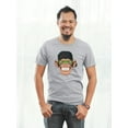 thumbnail image 2 of Monkey With Abstract Glasses Tee Men's -Image by Shutterstock, 2 of 4