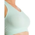 thumbnail image 4 of Women Seamless Racerback Yoga Sports Fitness Fashion Bra Top No Padding Wire Free, 4 of 4
