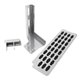 thumbnail image 1 of Plate Metal Car Left Side Foot Rest Pedal Anti Slip Pad Fits for   JK, 1 of 8