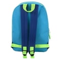 thumbnail image 6 of 15"L Playful Printed Backpack with Padded Shoulder Straps and Front Zipper Pocket for Camp, Traveling & Commuting in Surfing Sharks, 6 of 6