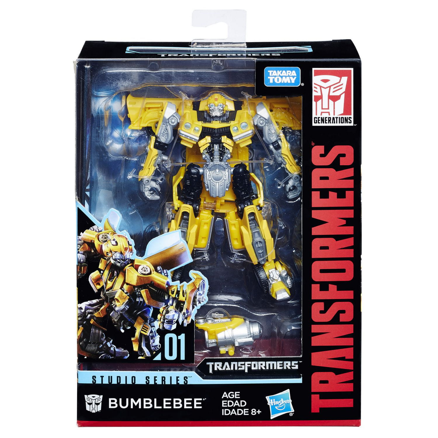 Transformers Studio Series 01 Deluxe Class Movie 1 Bumblebee