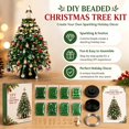 thumbnail image 2 of Beaded Christmas Tree Craft Kit, Christmas Ornaments, Beaded Christmas Tree for Tabletop Decor, 2 of 6