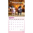 thumbnail image 3 of Pigsty | 2026 12x24" (Hanging) Square Wall Calendar | Plastic-Free, 3 of 9