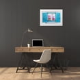 thumbnail image 3 of Gojda, Lukas 18x14 White Modern Wood Framed Museum Art Print Titled - Beautiful Greek Window, 3 of 4