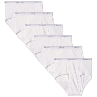Hanes Magliette Uomo Scollo A V, Confezione Da 6, Bianco, XX-Large (100% Cotone) - 2