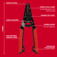 thumbnail image 3 of Hyper Tough 6-inch Wire Stripper with Dual Material Comfort Grips, 3 of 12