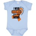 thumbnail image 3 of Inktastic I Wear Orange For My Mimi Multiple Sclerosis Awareness Boys or Girls Baby Bodysuit, 3 of 5