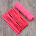 thumbnail image 1 of GOOHOCHY Pink 100Pcs Small Portable Size Nylon Cable Ties For Cord Management Wire Wraps Travel And Work 18X0.79X0.04In, 1 of 5