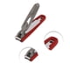 thumbnail image 3 of Cortauñas a prueba de salpicaduras 1 juego de Unique Bargains Cortauñas para uñas de los pies Rojo Gris, 3 of 6