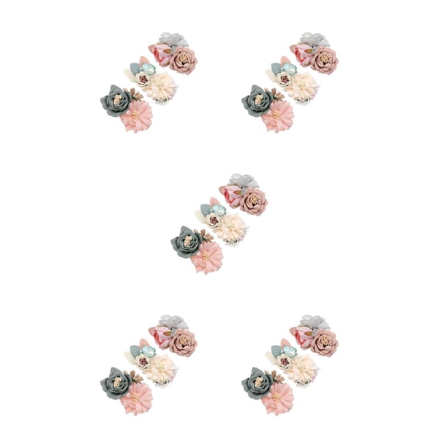 Sonducket Pinza para el pelo de 3 piezas, decoración para la cabeza, tamaño compacto, ahorro de espacio, accesorios para mujer, alfileres de flores Type5 NO5 Sonducket CBP587150