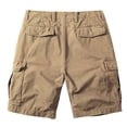 thumbnail image 5 of Nestiefly Cargo Shorts for Men Relaxed Fit Casual Comfy Work Hiking Lightweight Shorts with Pockets Travel Lounge Short Cargo Pants 2026 Khaki L, 5 of 5