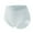 Blue, variant on Admvng Women's Underwear Solid Color Ventilate Middle Waist Abdominal Support Briefs, Size Free Size