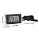 thumbnail image 3 of Termómetro Doméstico Higrómetro Multifuncional Digital Preciso Alimentado Por Batería Con Sonda Pantalla Lcd Para El Hogar Dormitorio Habitación Del Bebé Kearding TO003904-00, 3 of 6