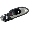 thumbnail image 4 of Dorman 81416 Rear Passenger Side Interior Door Handle for Specific Honda Models, Smooth Silver Lever; Black Housing, 4 of 4