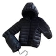 thumbnail image 3 of SILVERCELL 2-7T Toddler Girls Boys Winter Lightweight Down Coats Hooded Puffer Coat Jacket Outerwear, 3 of 4