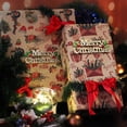 thumbnail image 5 of 5 Sheets of Christmas Gift Wraps Christmas Elements Gift Wraps, 5 of 5