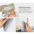 thumbnail image 5 of Jesscasday Meshes Screen Cleaner Kits Includes 3 Track Brushes 6 Reusable Cloths Adjustable 14.8inch Handle For Indoor Outdoor, 5 of 8