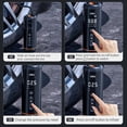 thumbnail image 7 of Deli Mini Cordless Portable Tire Inflator- 150 Psi Air Compressor 5400mAh & 12V Electric Air Pump LCD Display for Car Tires,Motorcycle Tires, Bicycle Tires, And Various Sports Balls, 7 of 7