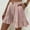 Pink, variant on POROPL Women Summer Shorts Fashion High Waist Casual Loose Wide Leg Ruffle Shorts