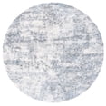thumbnail image 2 of SAFAVIEH Berber Major Abstract Shag Area Rug, Ivory/Gray, 3'3" x 3'3" Round, 2 of 11