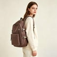 thumbnail image 2 of HJYCHN Bookbag for Girls Dot Print Large Capacity Daypack Back to School Supplies for Kids and Backpack for Boys A, 2 of 5