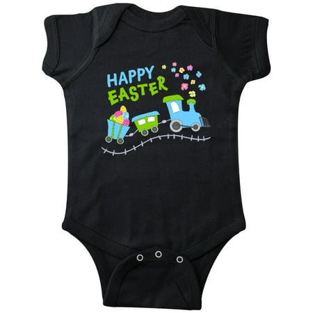 

Inktastic Happy Easter Train Gift Baby Boy or Baby Girl Bodysuit