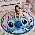 thumbnail image 2 of Round Stitch Imitation Cashmere Carpet for Home Living Room Sofa Coffee Table Rug Soft Skin-Friendly Carpet, 2 of 6